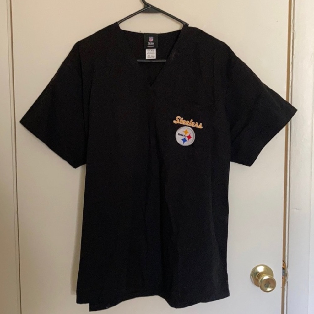 Pittsburgh Steelers 2x unisex scrub top